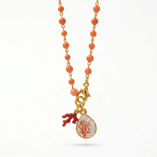 Collana Sea Coral Essence Gold