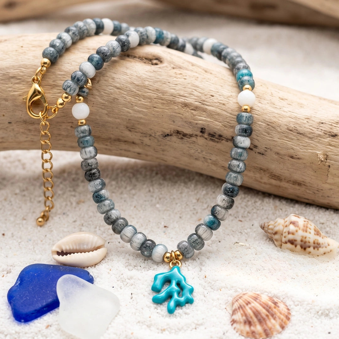 Collana Sea Corallo Turchese