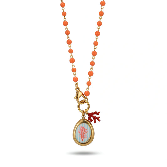 Collana Sea Corallo Mediterraneo