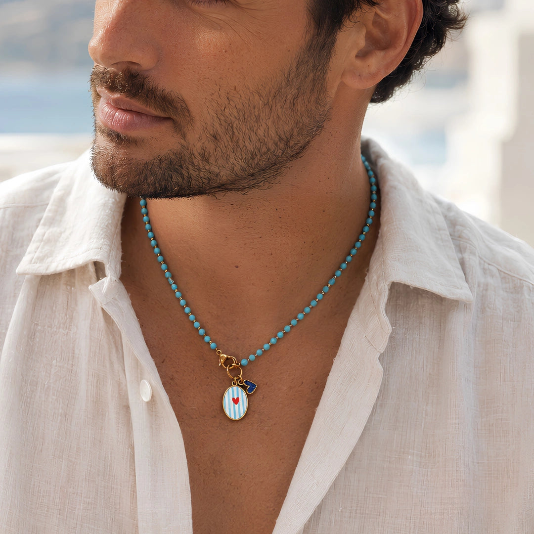 Collana Sea Cuore Riviera  Stampa UV