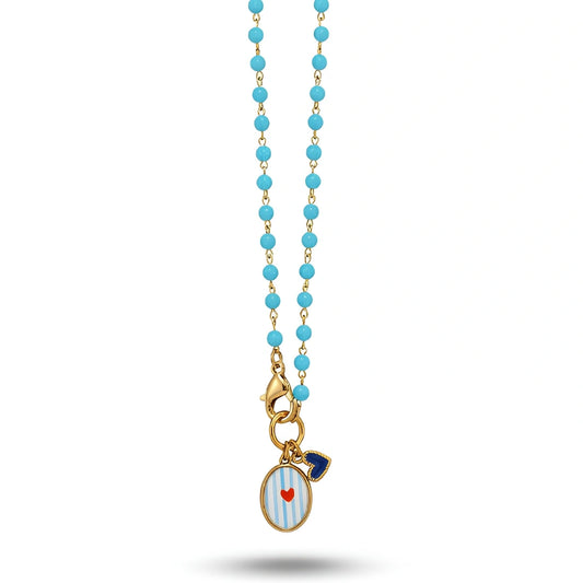 Collana Sea Cuore Riviera  Stampa UV