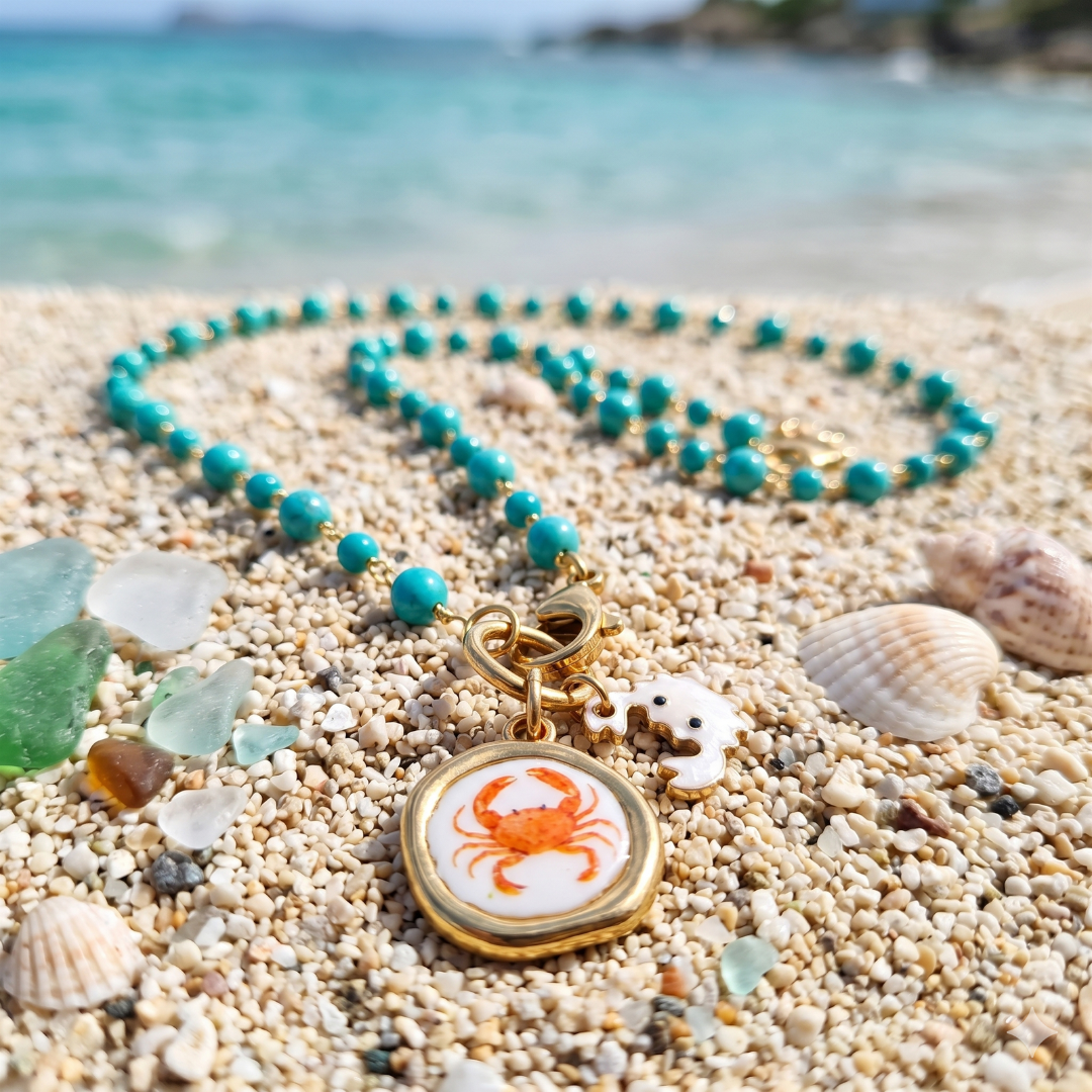 Collana Sea Granchio di Positano