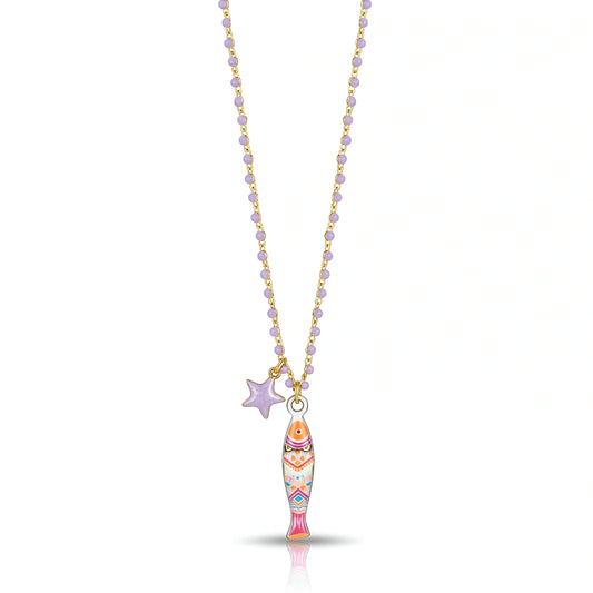 Collana Sea Pesce Boho