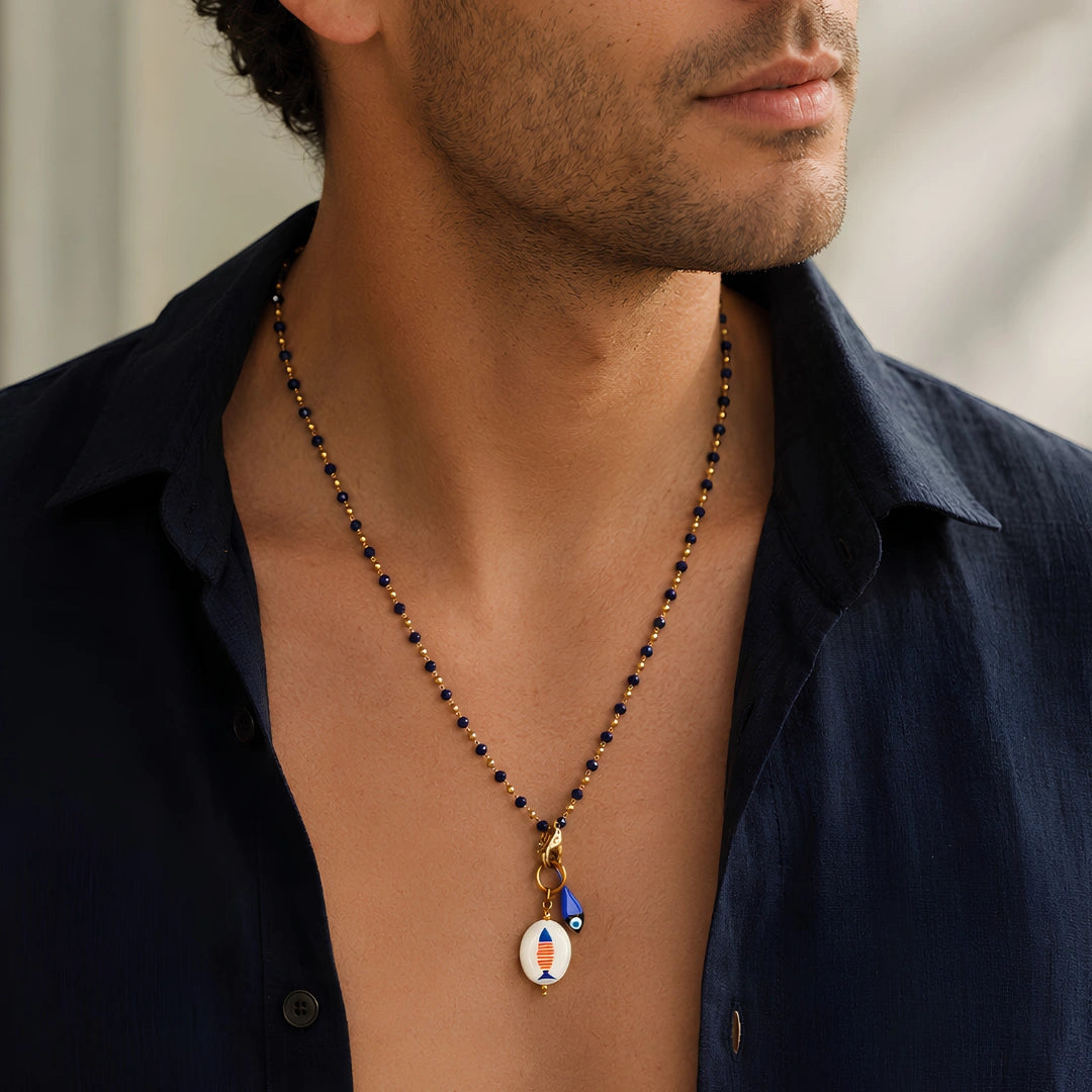 Collana Sea Pesce Ovale