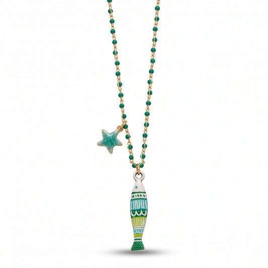 Collana Sea Smeraldo Mediterraneo