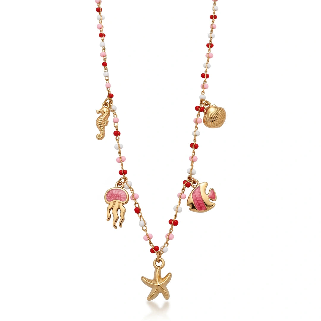 Collana Sea Pink Lagoon