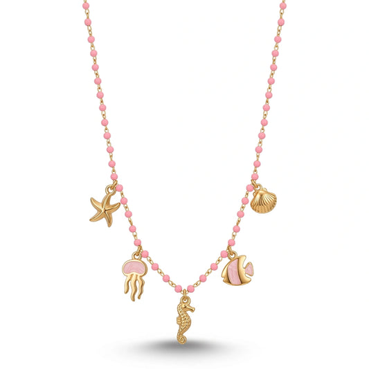 Collana Sea Pink Ocean