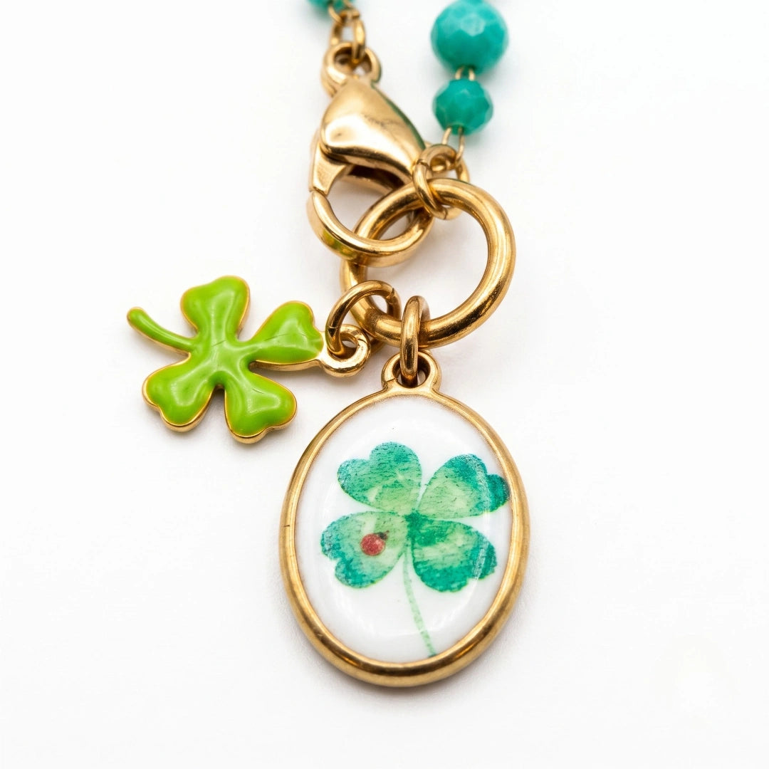 Collana Sea Quadrifoglio Fortuna