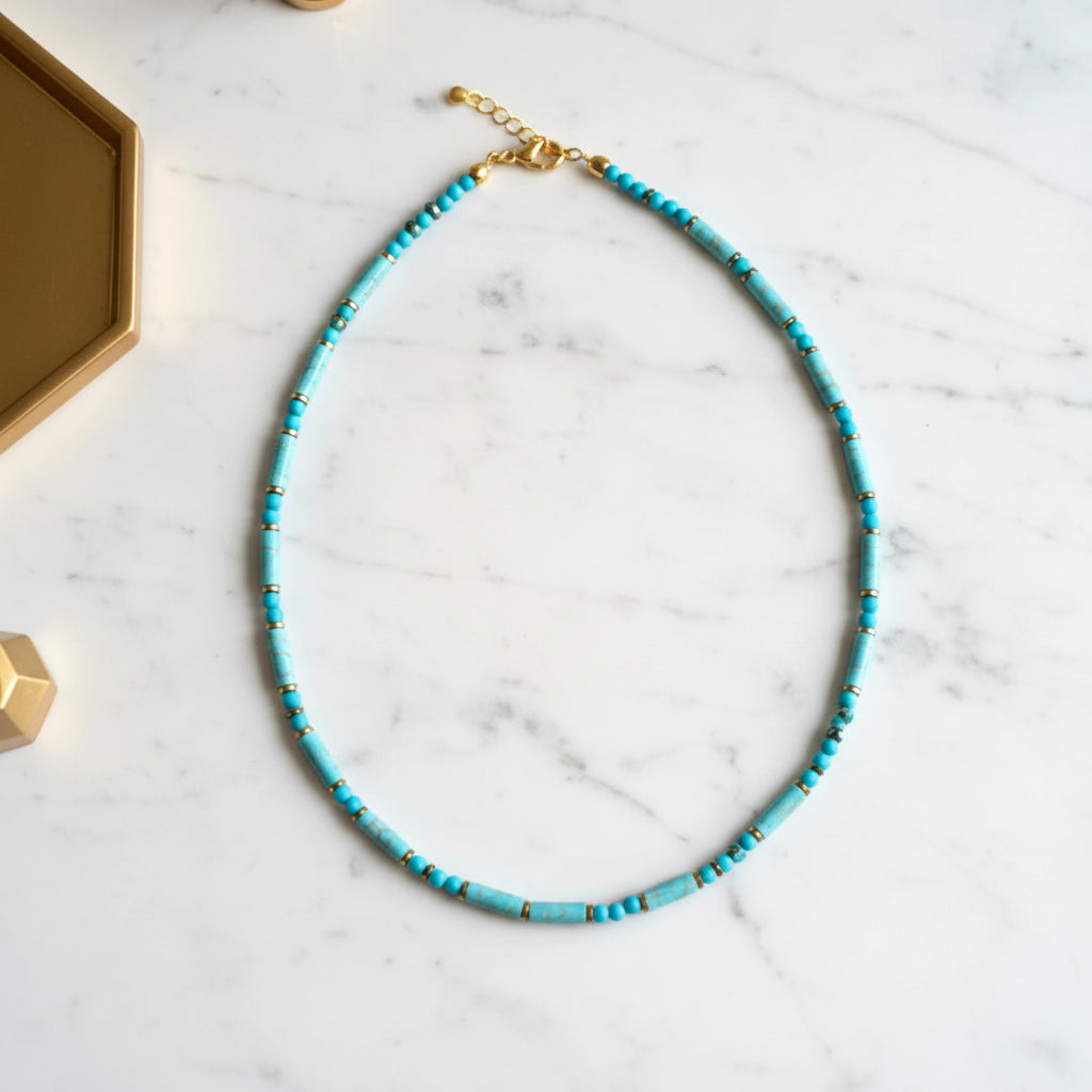 Indisches Achat-Halsband