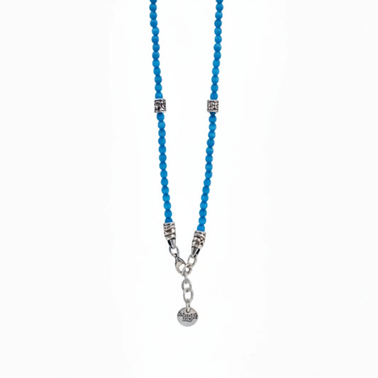 Collana Capri Ocean Occhio di Gatto Blu