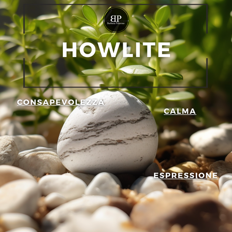 Collana Ocean Paris con pietre bianche Howlite