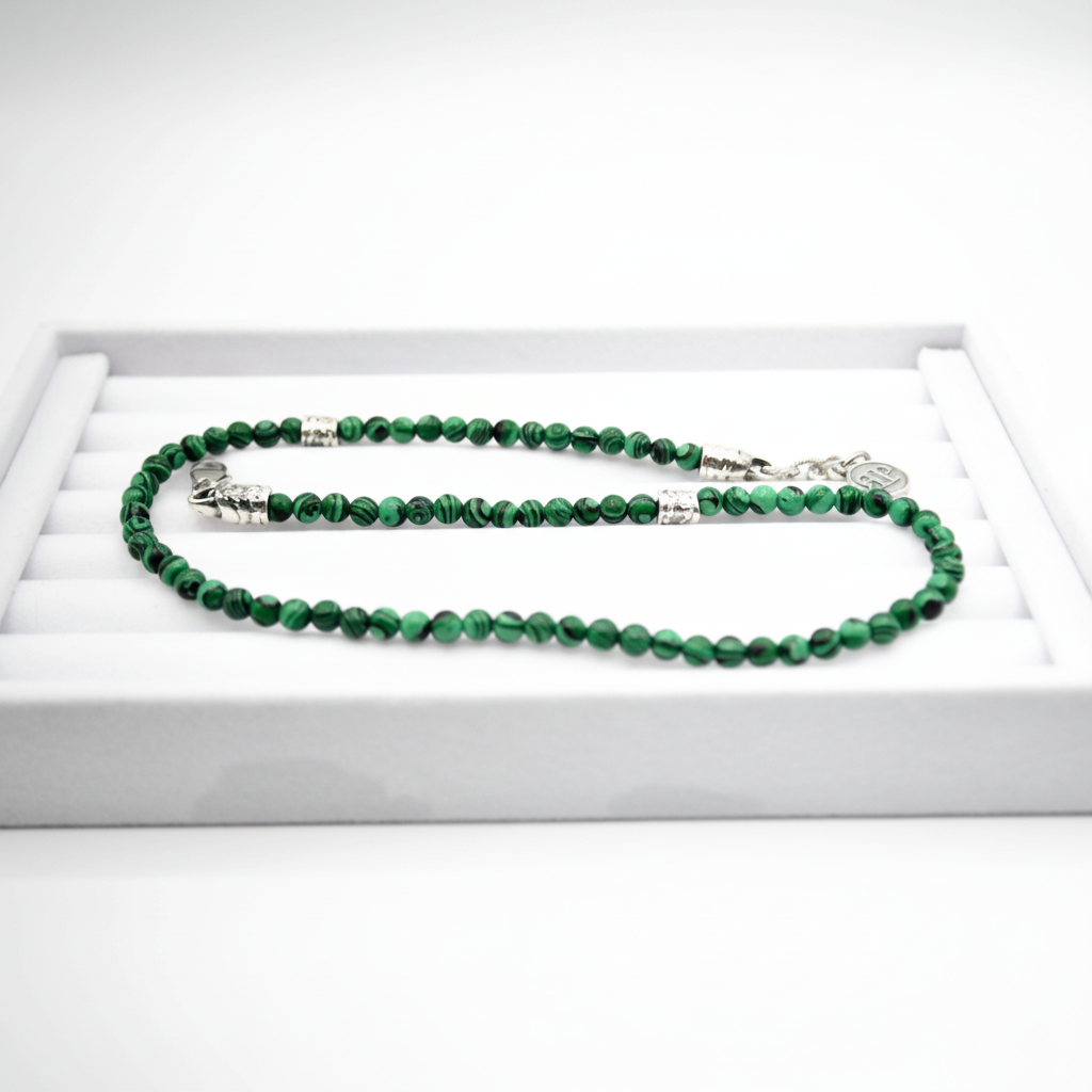 Amazzonia La Esotica Collana Malachite della Collezione Ocean