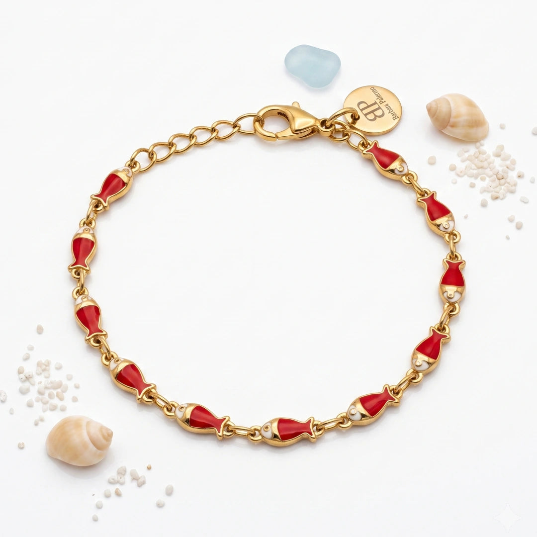 Bracciale Sea Pesci Rossi