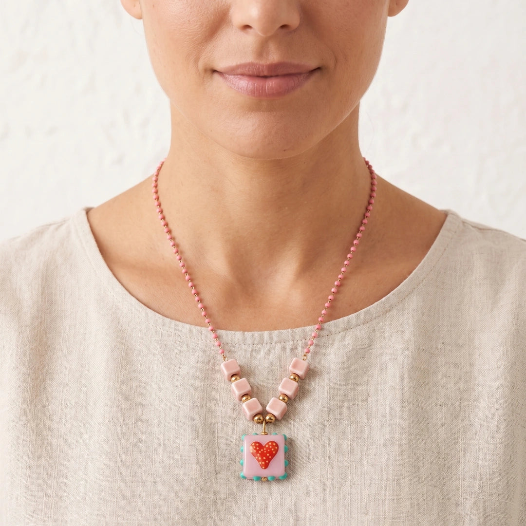 Collana Sea Cuore Mediterraneo
