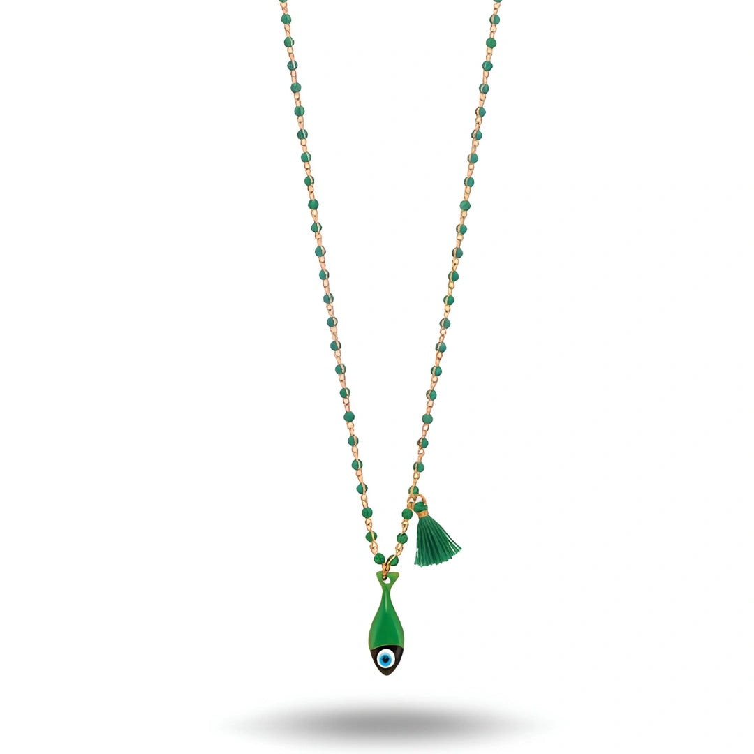 Collana Sea Pesce Verde