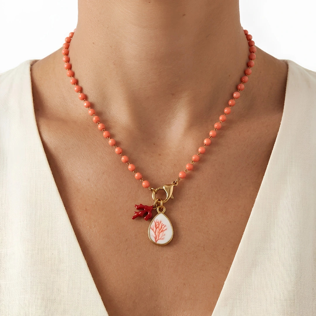 Collana Sea Coral Essence Gold