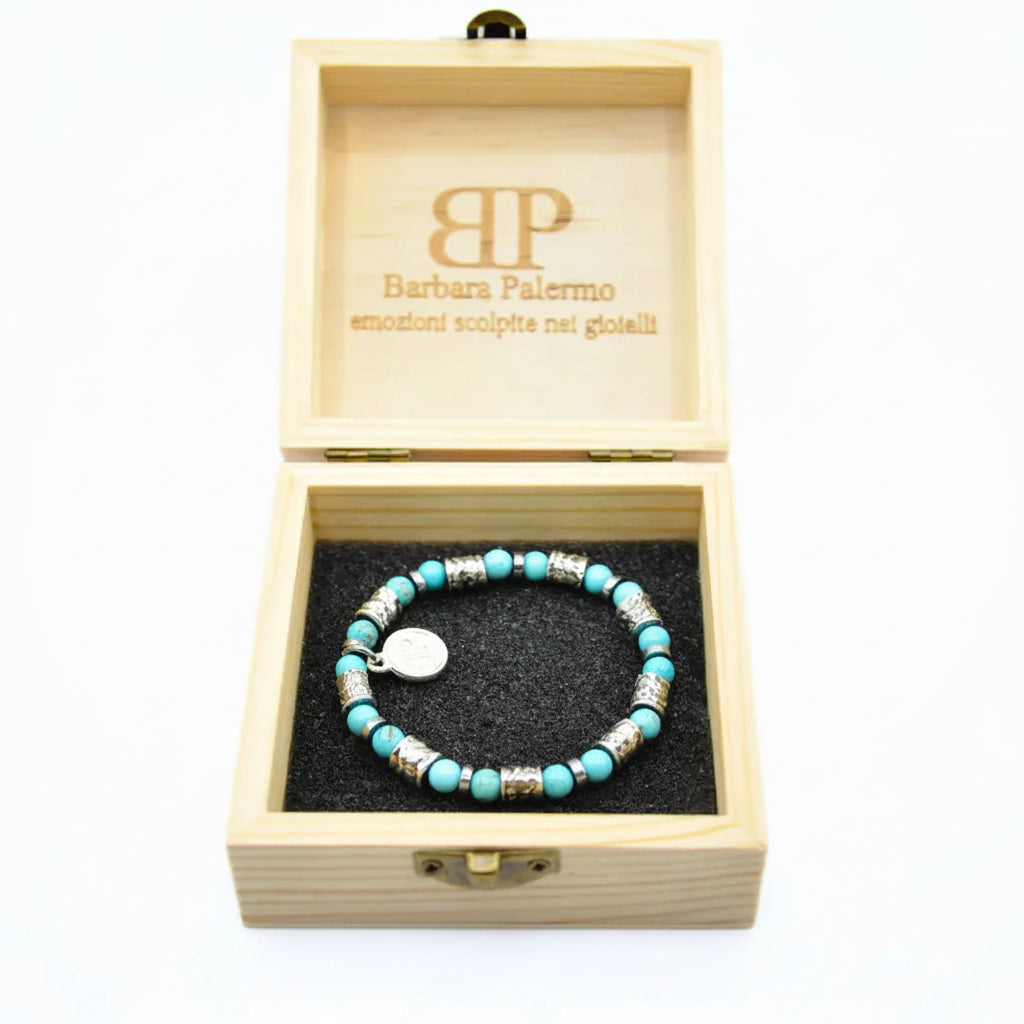 Bracciale Ocean Polignano a Mare: Onde d'Argento ed Eleganza
