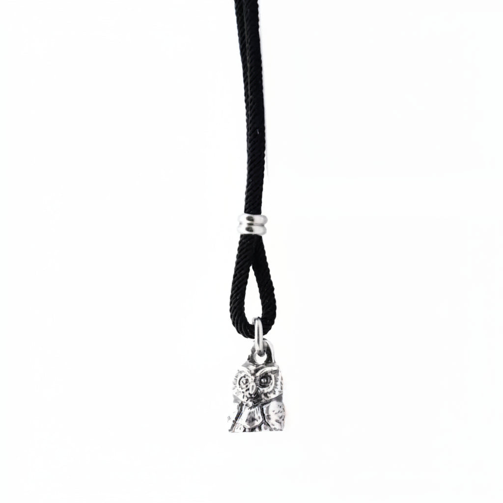 Serenity Collana Gufo con Pietra Howlite Owls