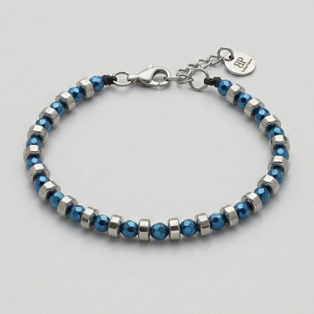 Bracciale Cromalux Blu lucido