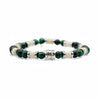Lila Tigerauge-Armband PASSION mit Silberanschlüssen