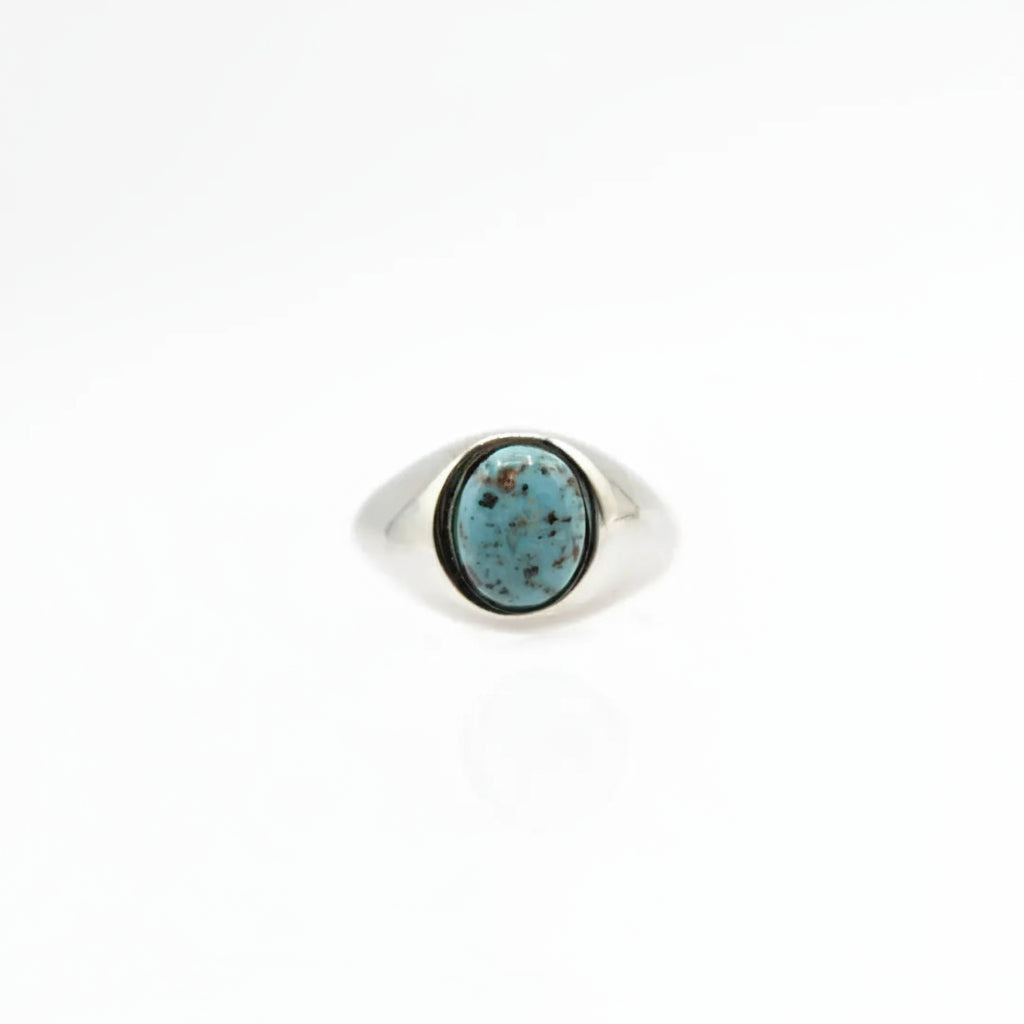 Eternity - Anello con Pasta Turchese: Un Simbolo di Fascino ed Eleganza