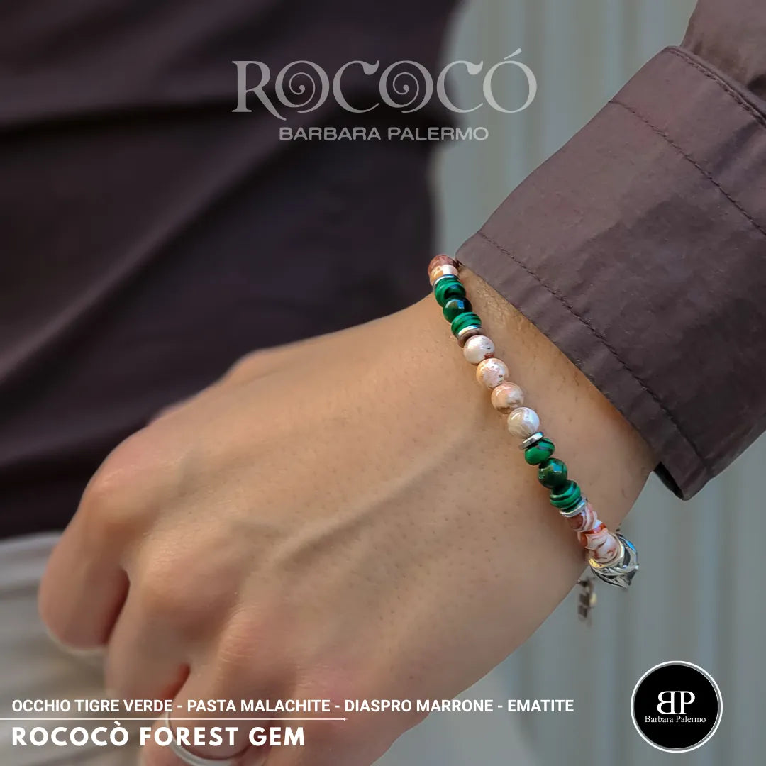 Bracciale Rococò Forest Gem – Raffinata armonia naturale