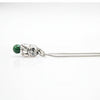 Owls Gaia Collana Gufo con Pasta di Malachite