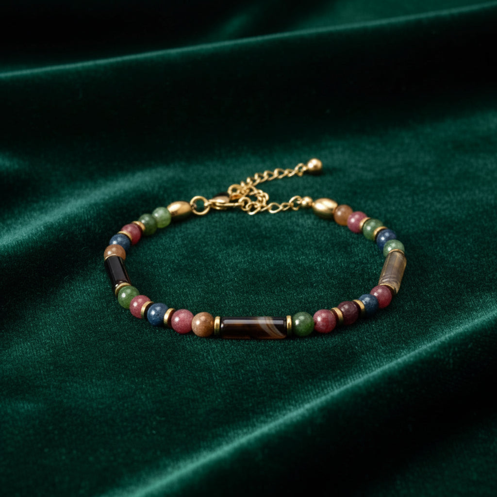 Indisches Achat-Halsband