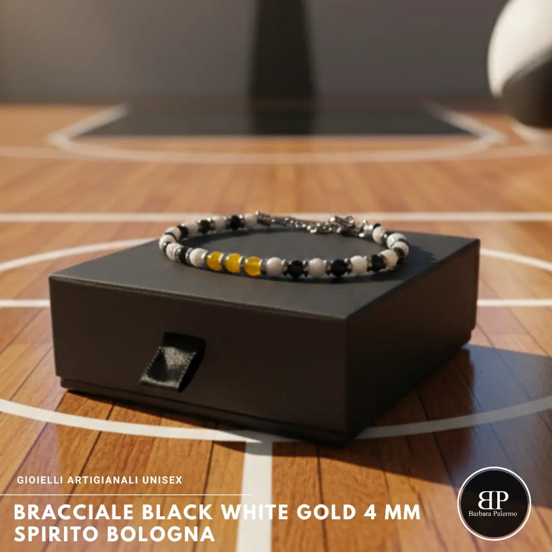 Armband Black White Gold – Spirito Bologna