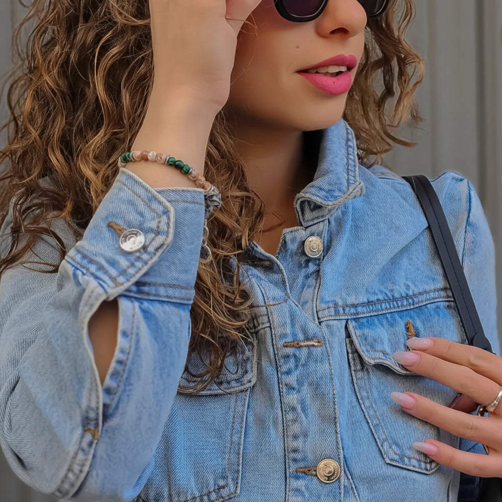 Bracciale Rococò Forest Gem – Raffinata armonia naturale
