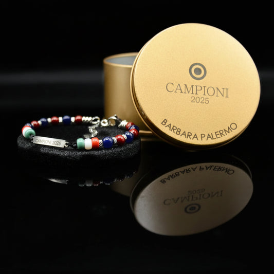 Bracciale Rosso Blu 04 – Edizione Speciale Coppa Italia 2025