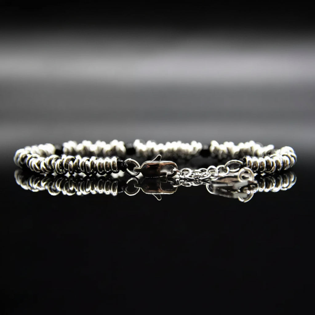 Armband H2Node - Schwarzer Onyx: Reine Eleganz