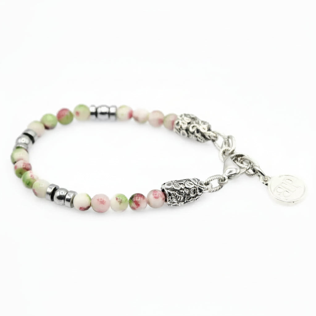 Bracciale Eden Oasis: Dove la Giada Incontra l'Equilibrio