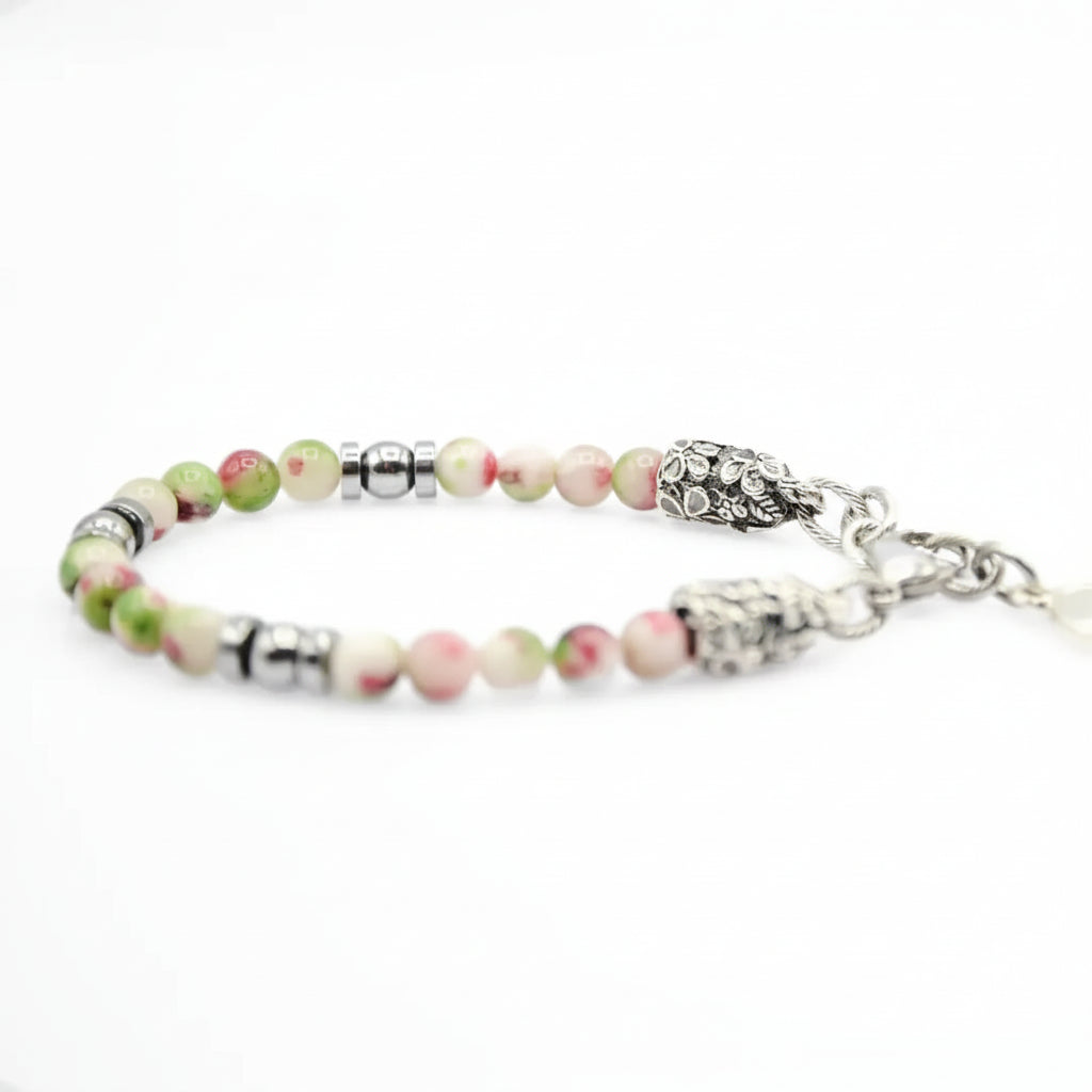 Bracciale Eden Oasis: Dove la Giada Incontra l'Equilibrio