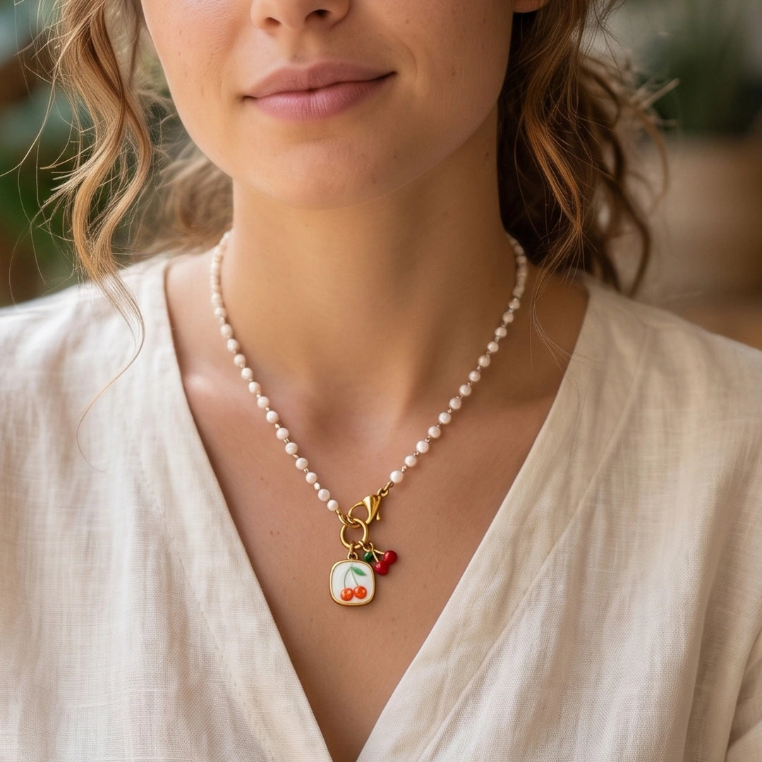 Collana Sea Ciliegie