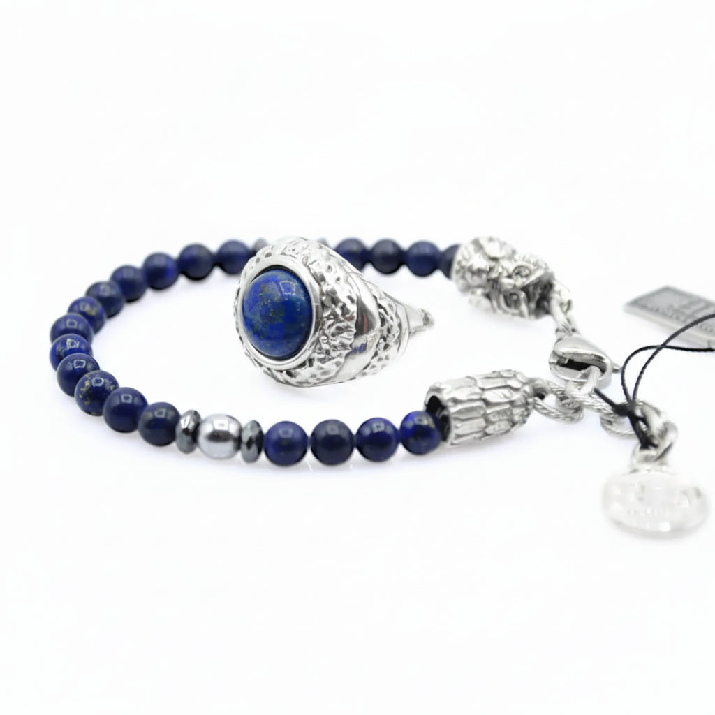 Infinity Set mit Lapislazuli