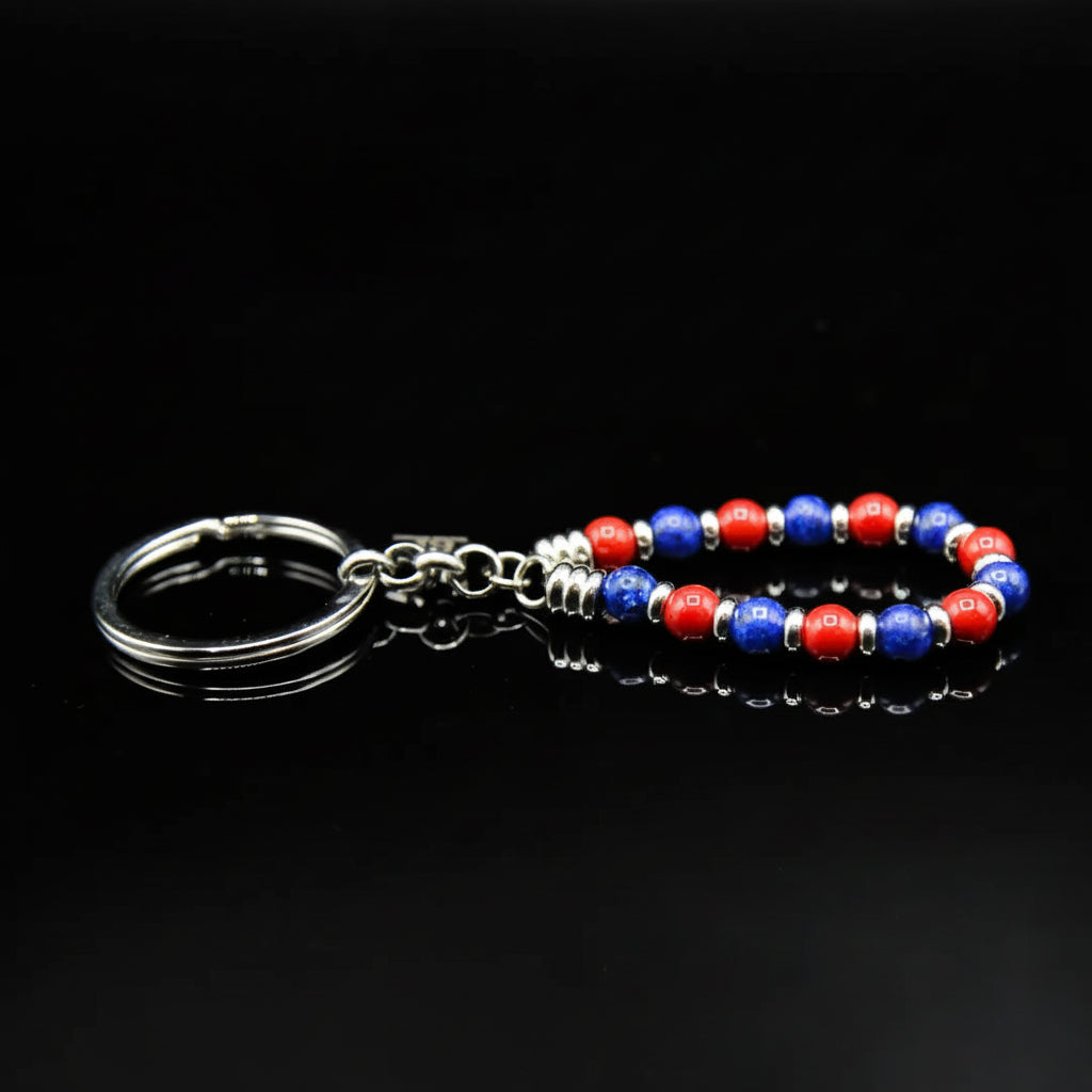 Steine: mehrfarbiges Hartsteinarmband