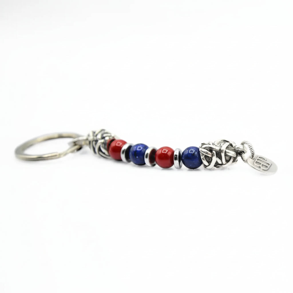 Steine: mehrfarbiges Hartsteinarmband