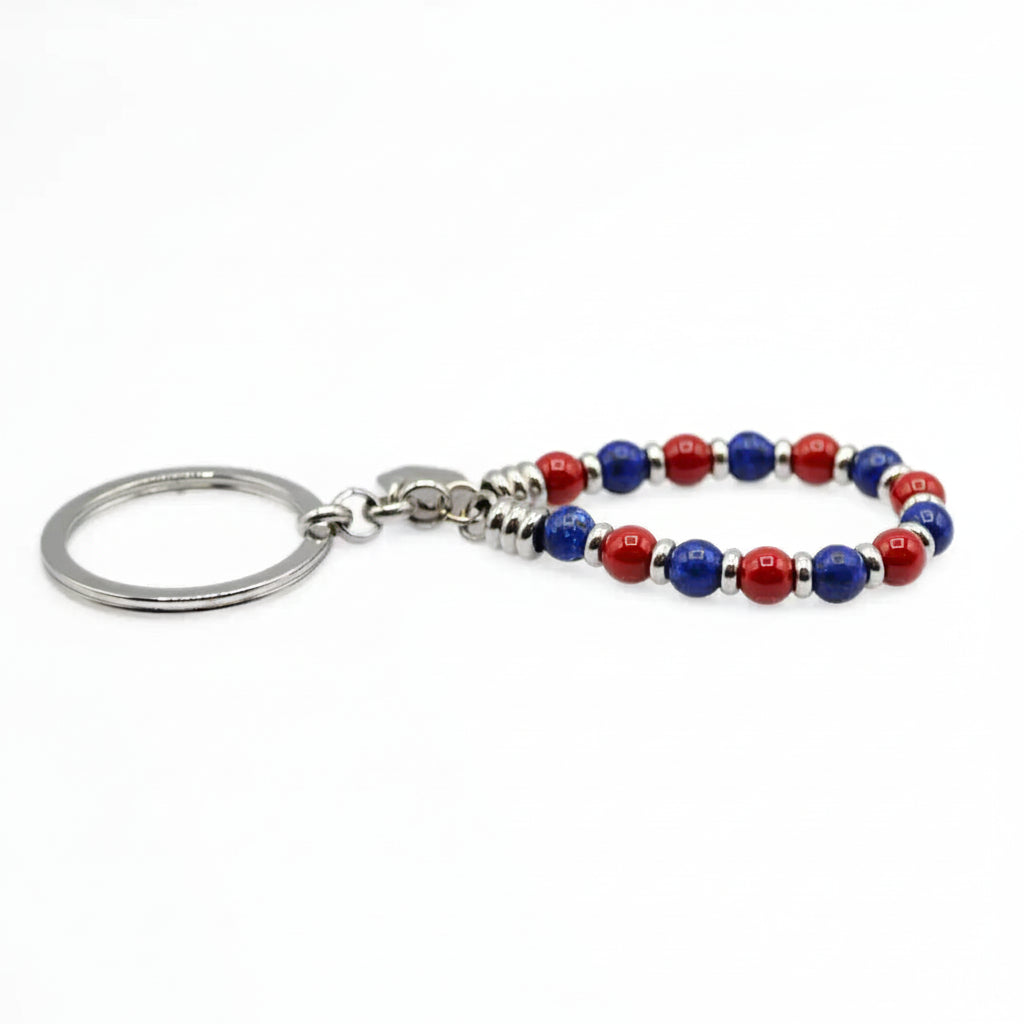 Steine: mehrfarbiges Hartsteinarmband