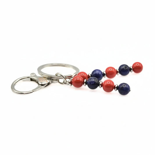 Steine: mehrfarbiges Hartsteinarmband