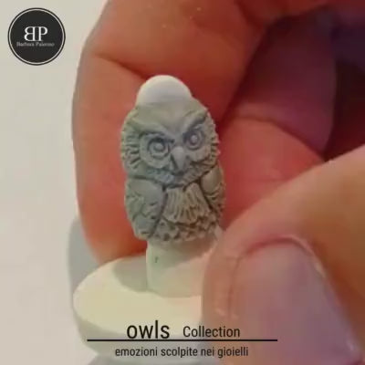 gufo scultura nei bracciali