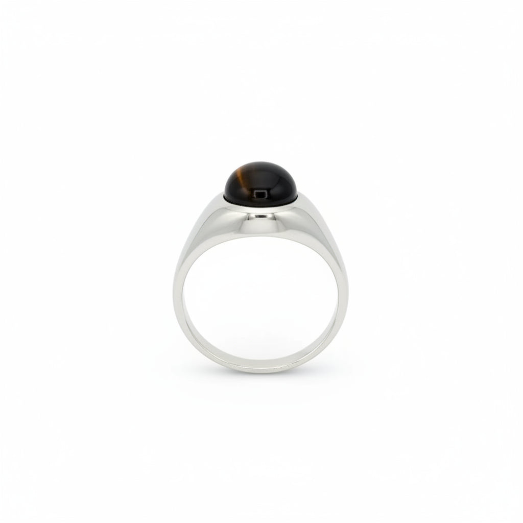 Tigerauge Eternity Ring – Kraft und Stil
