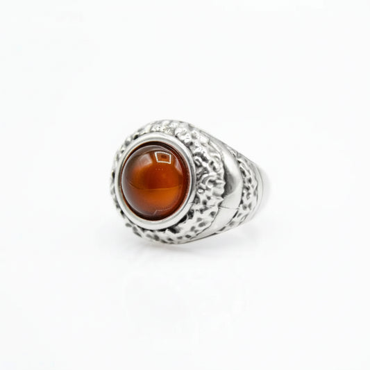 Anello Ocean Rubra con Corniola