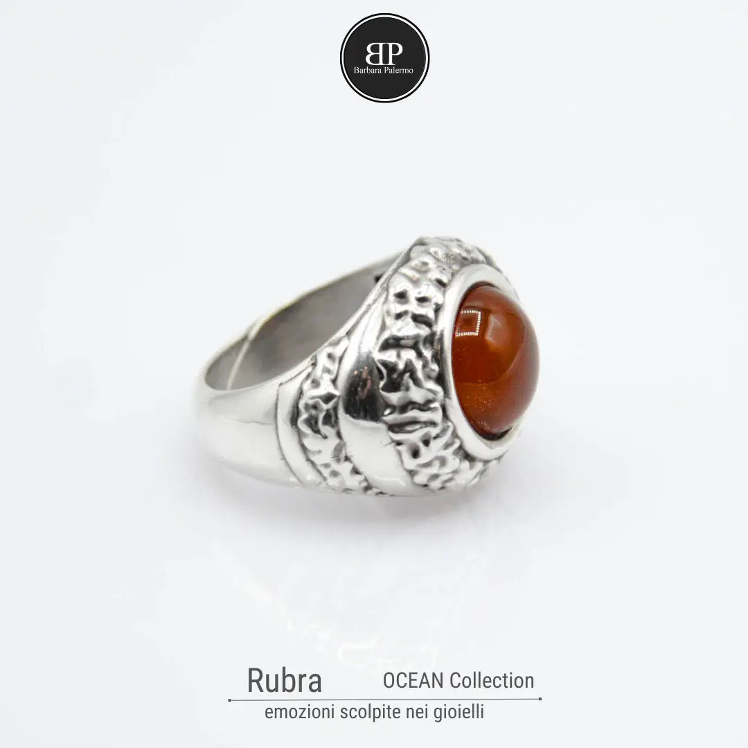 Rubra Ring: mit Karneol