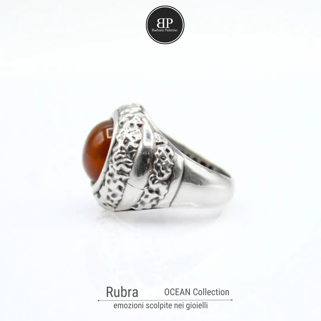 Rubra Ring: mit Karneol