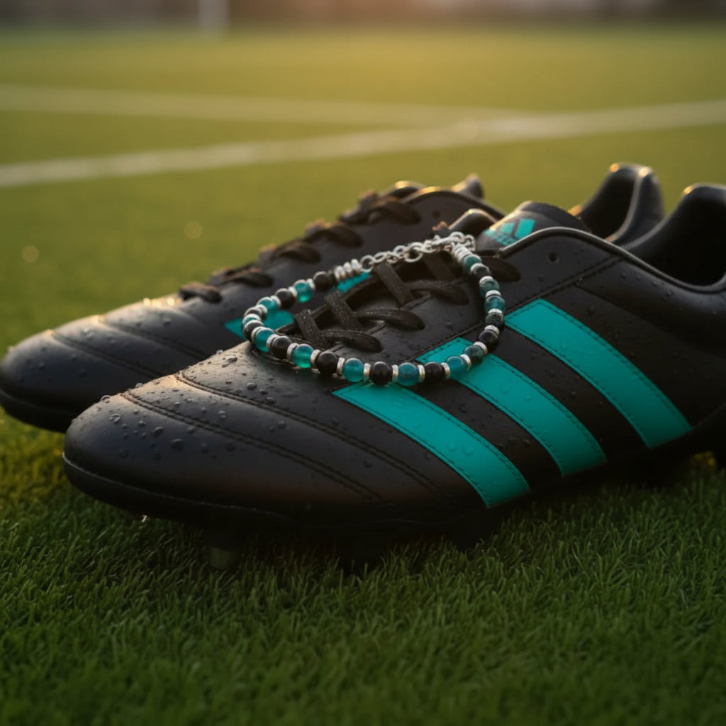 Sassuolo Armband – Schwarzer Onyx und grüner Achat