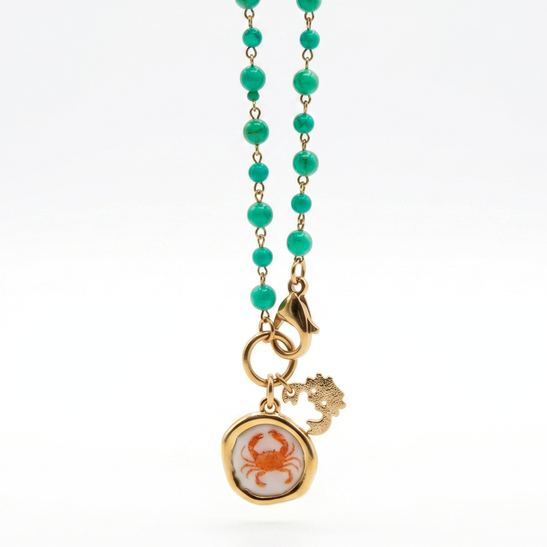 Collana Sea Granchio di Positano