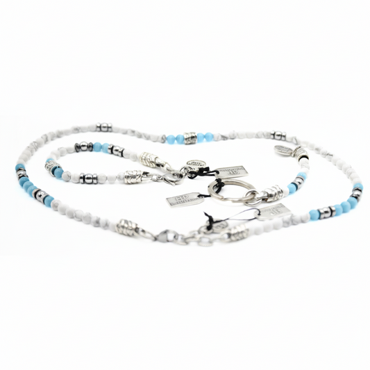 Set Madrid - Collana, Bracciale e Portachiavi