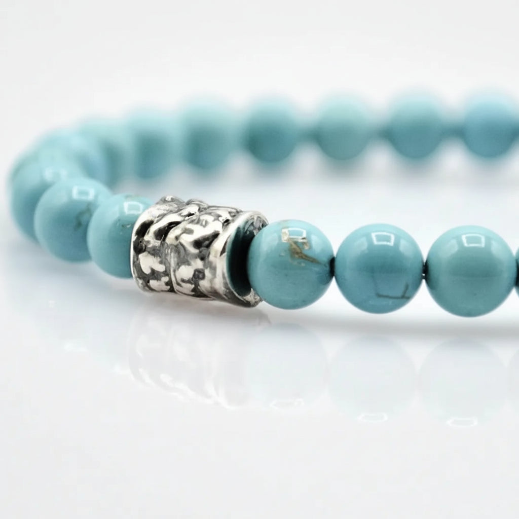 Steine: mehrfarbiges Hartsteinarmband