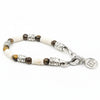 Bracciale Ocean Howlite e Occhio di Tigre Ocean Costa d'Avorio